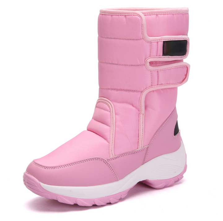 Bottes d'hiver à effet matelassé pour femmes - Rhenise