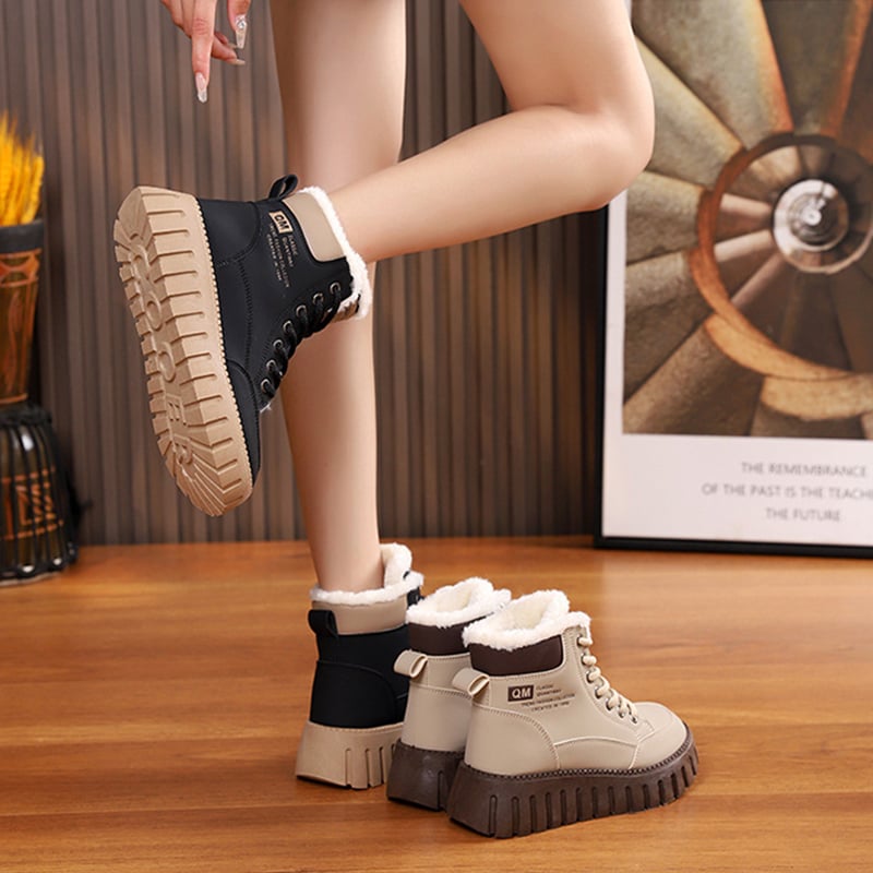 Bottines style hiver pour femmes - Vaelinne