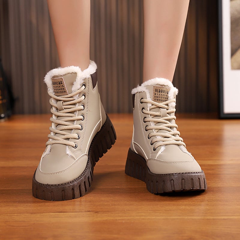 Bottines style hiver pour femmes - Vaelinne