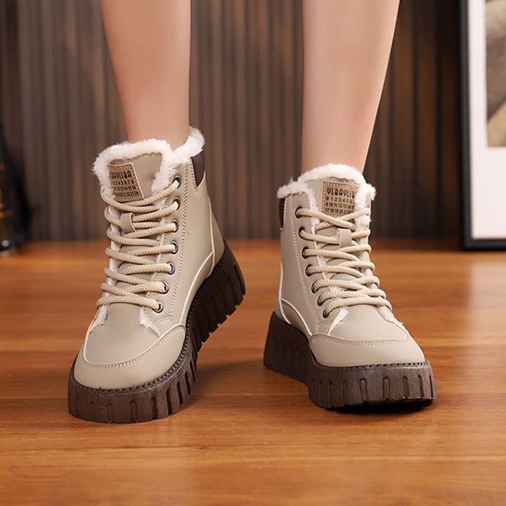 Bottines style hiver pour femmes - Vaelinne