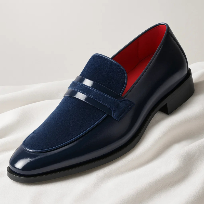 Mocassins habillés pour hommes, finition élégante sans lacets - Tavren