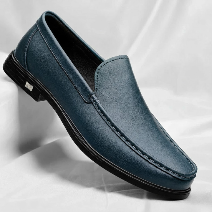 Chaussures mocassins homme formelles finition lisse - Luca