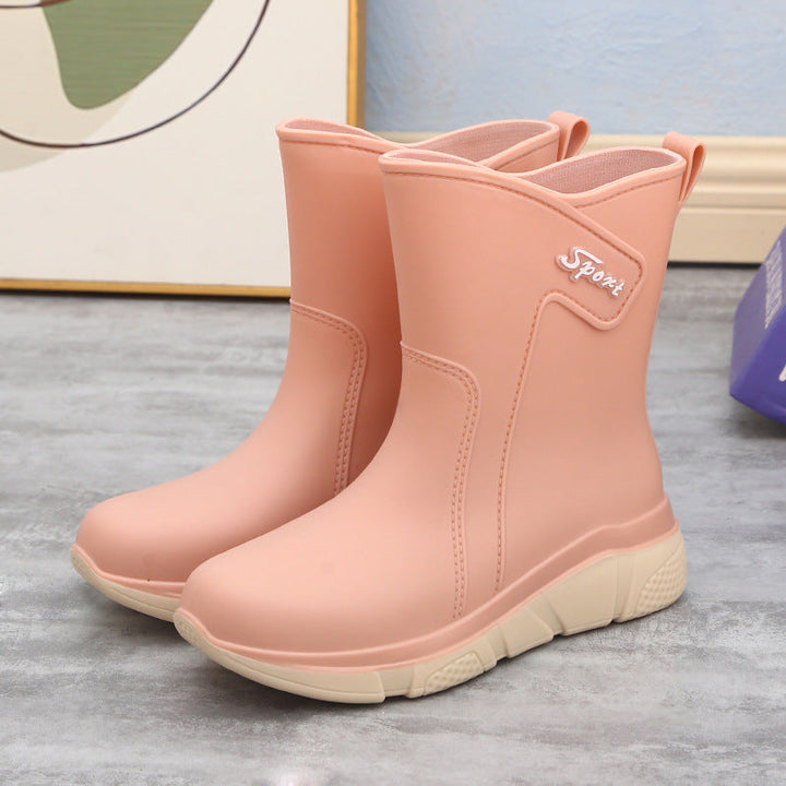Bottes de pluie antidérapantes pour femmes - Helga
