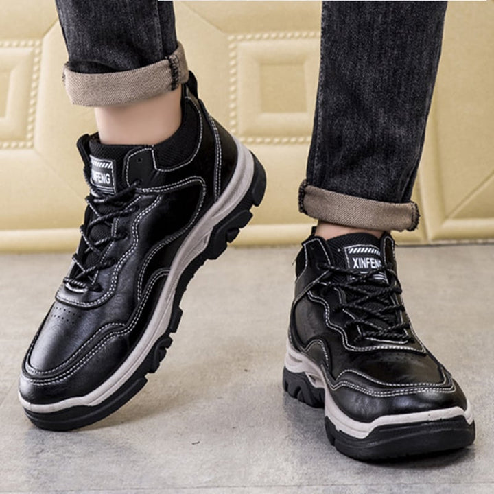 Chaussons d'hiver pour hommes avec doublure en polaire - Darel
