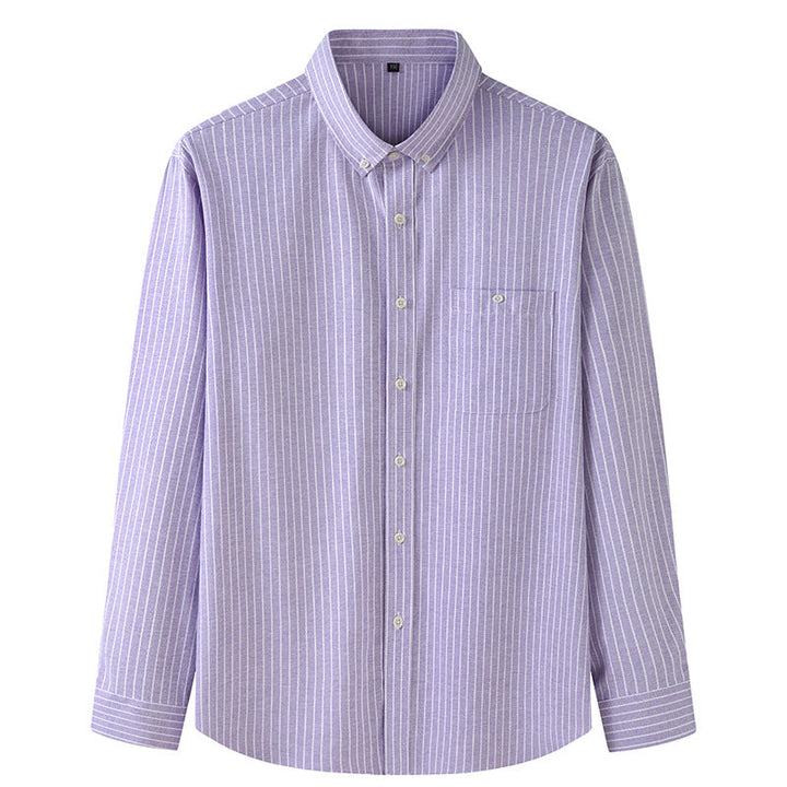 Chemise rayée à manches longues pour homme - Darel