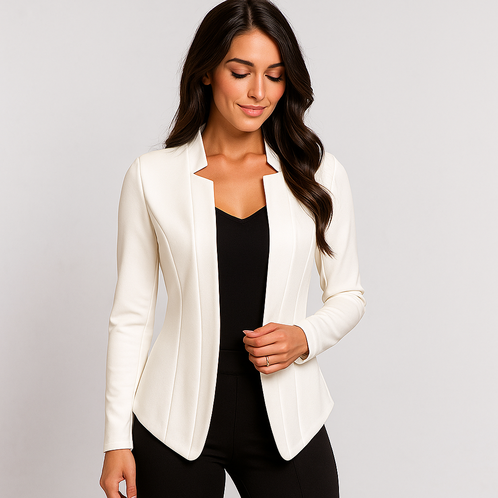 Élégant blazer pour femmes à coupe étroite - Maite