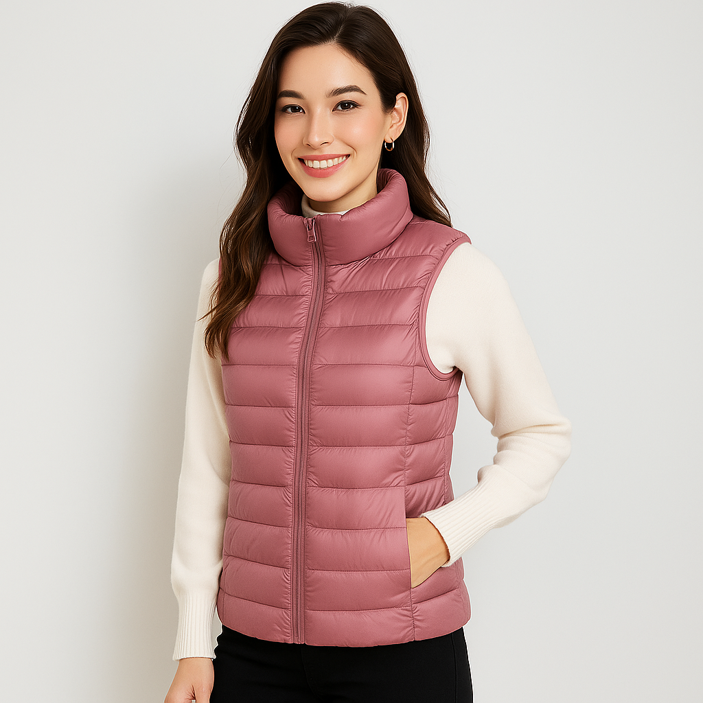 Gilet matelassé léger et moderne pour femme - Lydiane