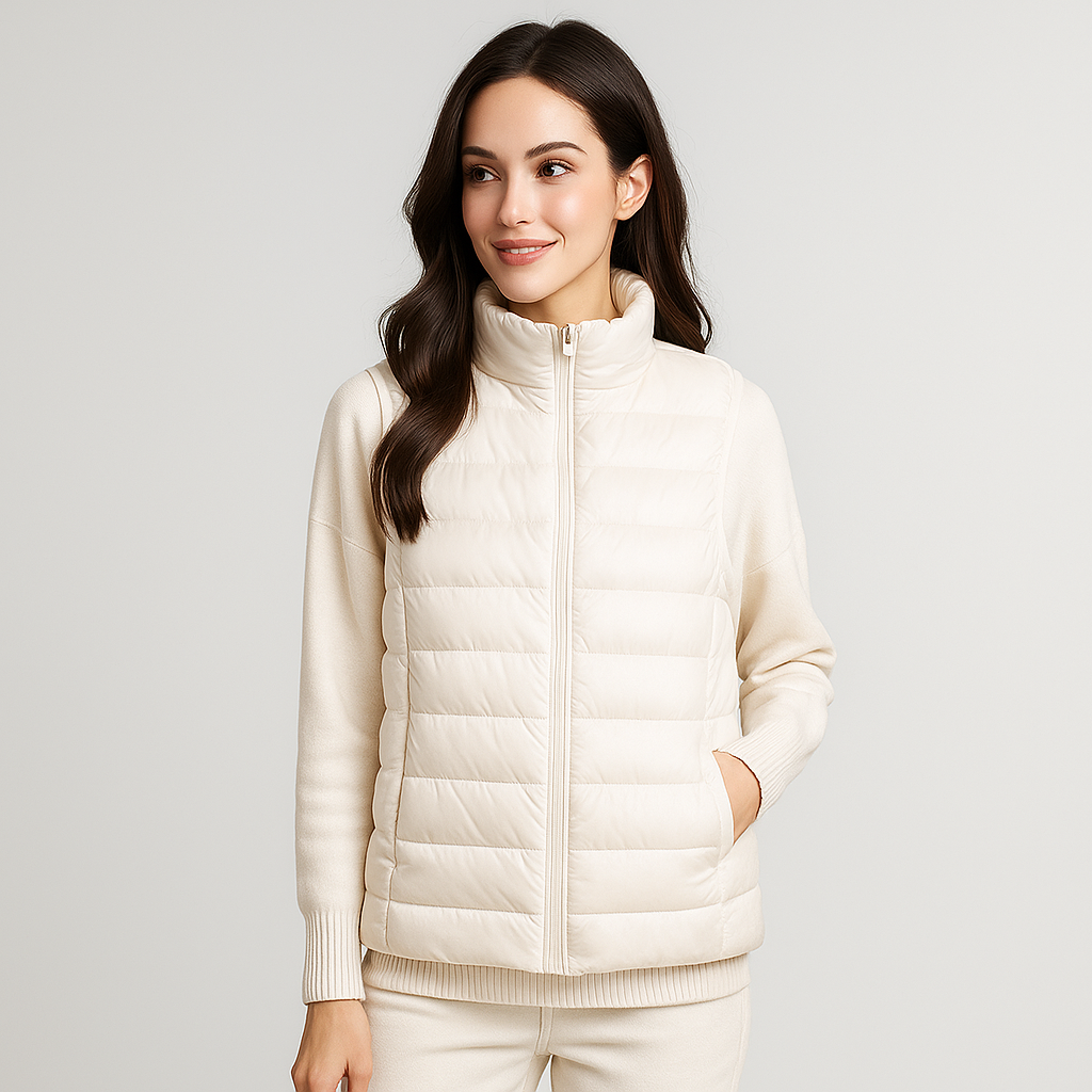 Gilet matelassé léger et moderne pour femme - Lydiane