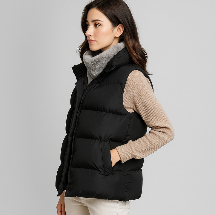 Gilet matelassé urbain moderne pour femme - Esmira