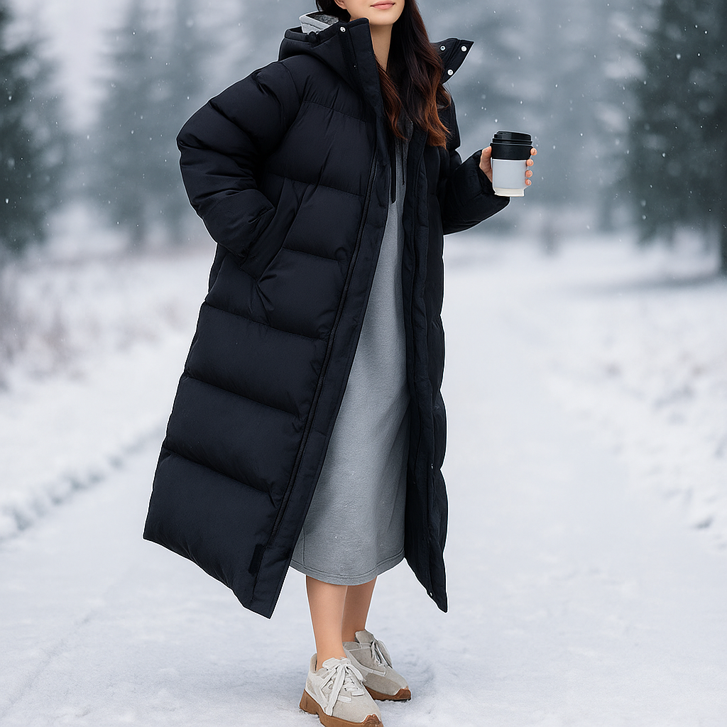 Manteau long d&