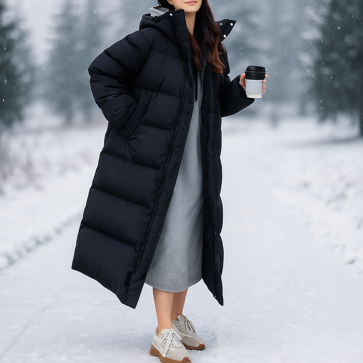 Manteau long d&
