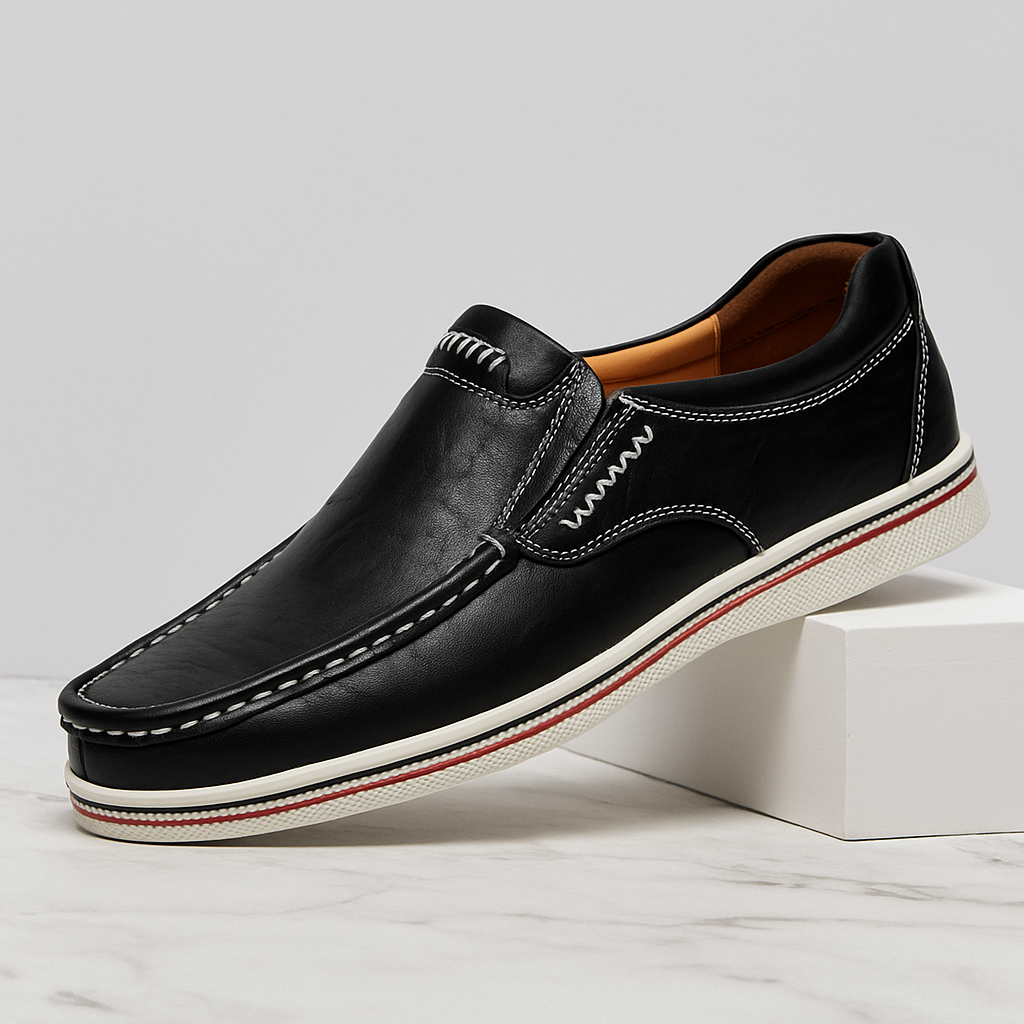 Baskets mocassins homme semelle légère urbaine - Wilbert