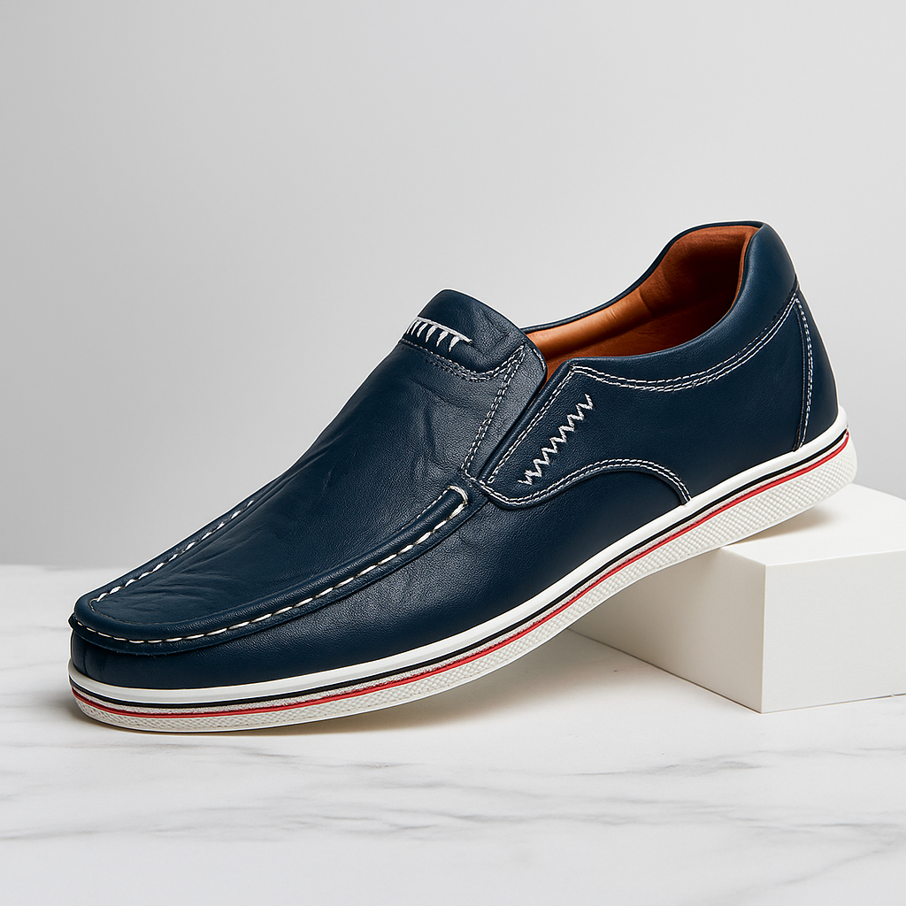 Baskets mocassins homme semelle légère urbaine - Wilbert