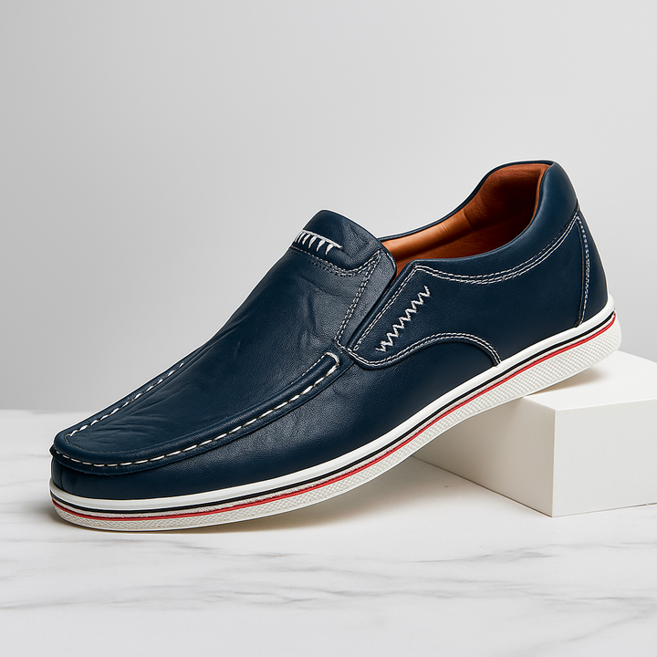 Baskets mocassins homme semelle légère urbaine - Wilbert