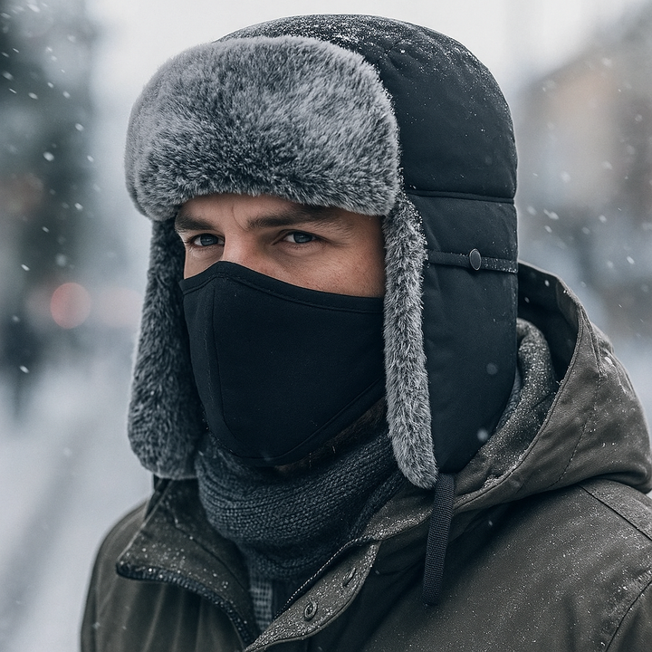 Bonnet effet matelassé pour homme - Kaelen