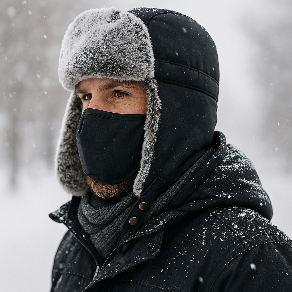 Bonnet effet matelassé pour homme - Kaelen