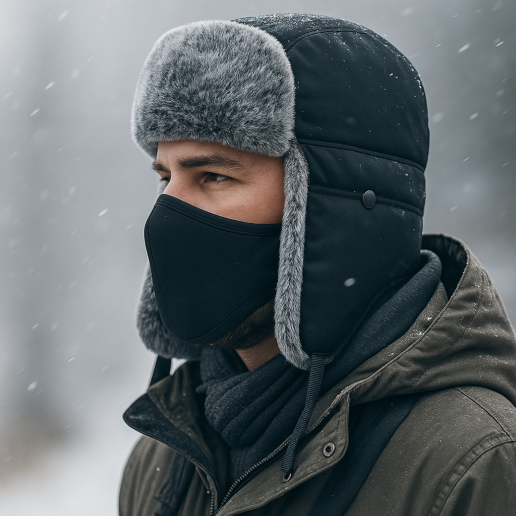 Bonnet effet matelassé pour homme - Kaelen