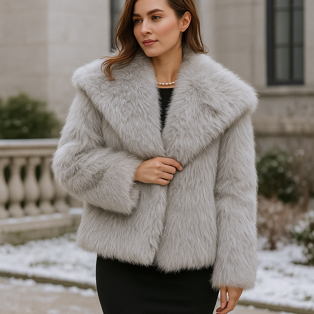 Manteau effet velours pour femme - Aurélie