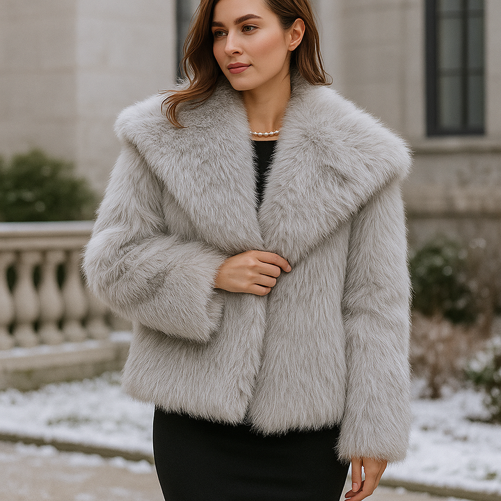 Manteau effet velours pour femme - Aurélie