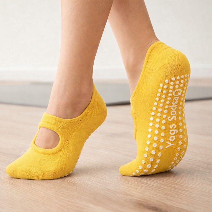 Chaussettes basses de pilates pour femmes - Valnira