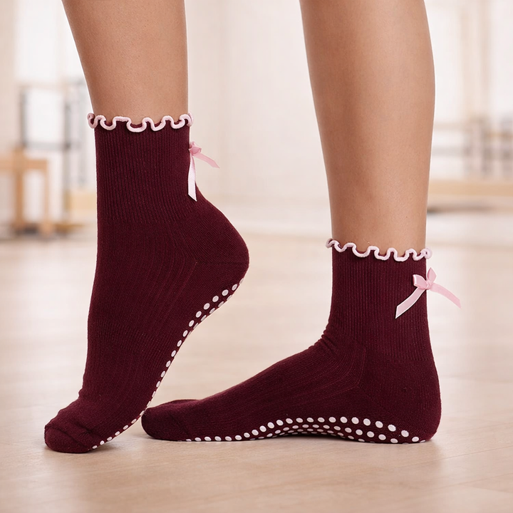 Chaussettes pilates pour femmes - Orlena