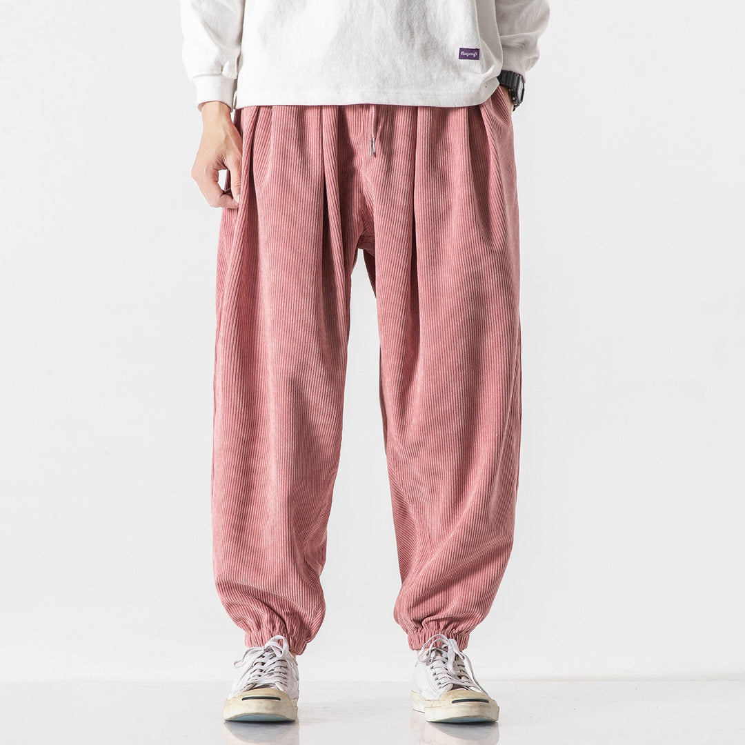 Pantalon large en velours côtelé pour homme - Marcus