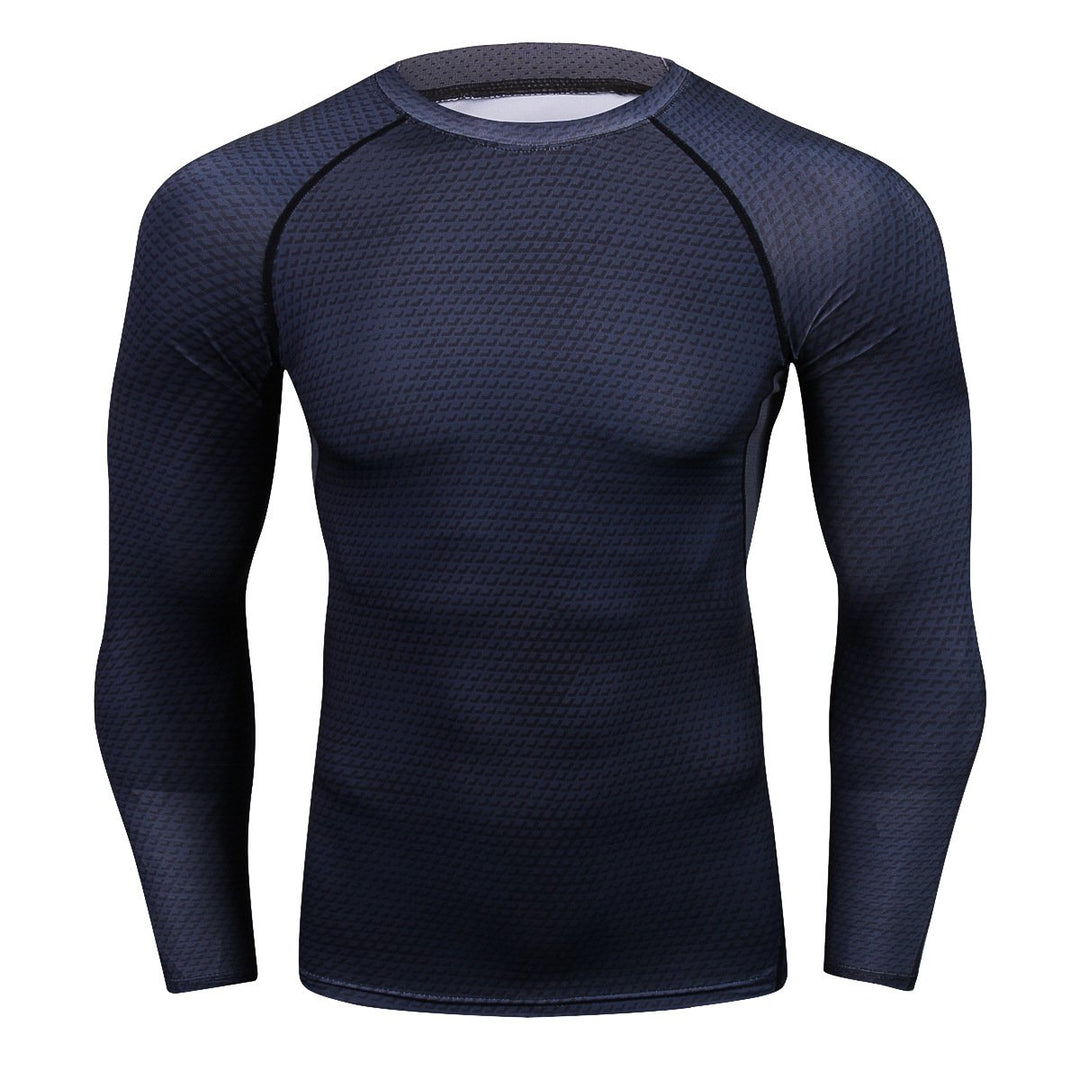 T-shirt d'entraînement à manches longues pour hommes - Roshfran