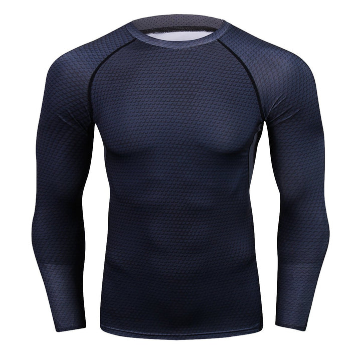 T-shirt d'entraînement à manches longues pour hommes - Roshfran