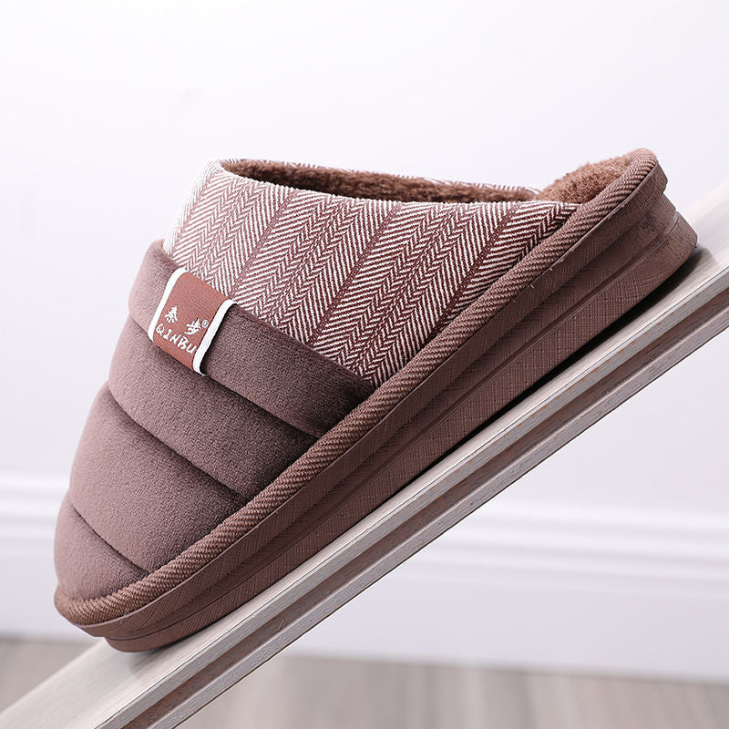Chaussons pour hommes avec effet matelassé - Maelvir