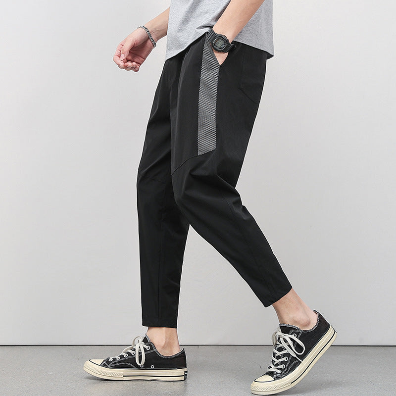 Pantalon fuselé pour homme avec ourlet élastiqué - Lucas