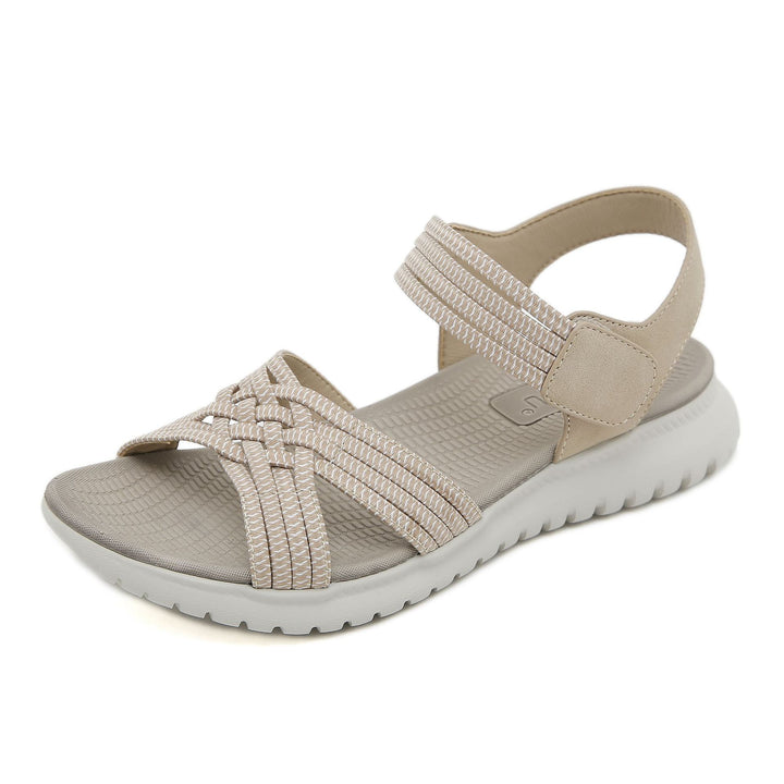 Sandales orthopédiques pour femmes avec brides de marche élastiques - Valery