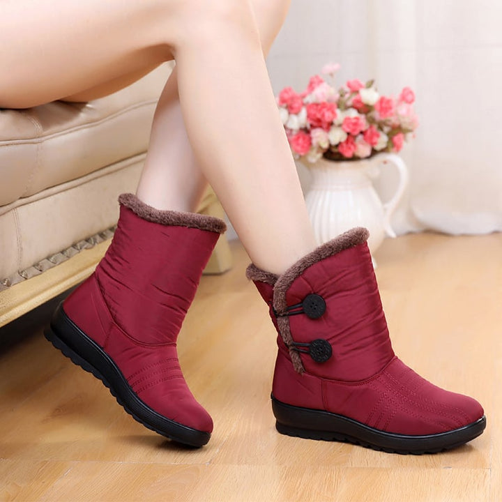 Bottines d'hiver à effet matelassé pour femmes - Raelyn