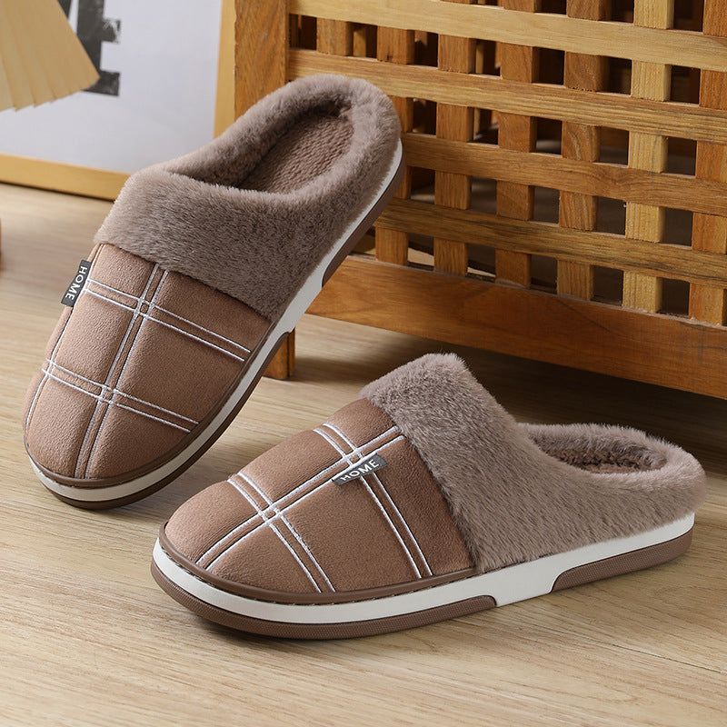 Chaussons homme effet peluche - Renlor