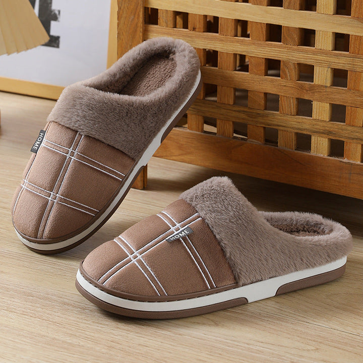Chaussons homme effet peluche - Renlor