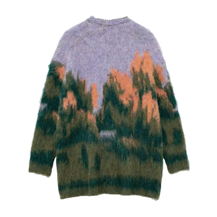 Cardigan à coupe droite pour femmes avec fermeture à boutons sur le devant - Nicky