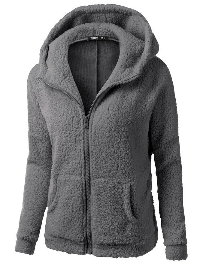 Veste polaire à capuche - Rachel