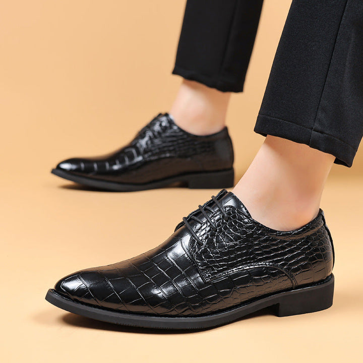 Chaussures habillées classiques à lacets pour hommes - Narex