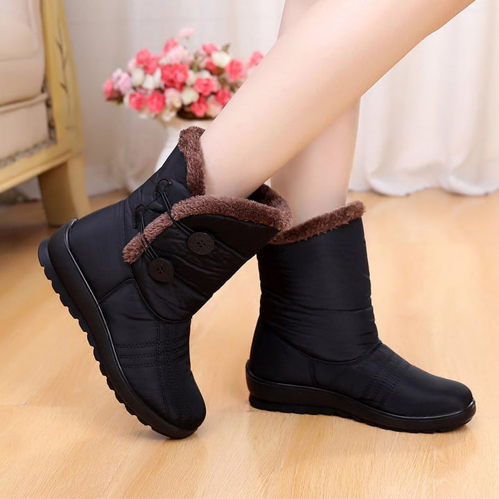 Bottines d'hiver à effet matelassé pour femmes - Raelyn