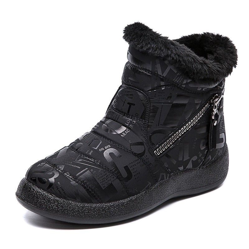 Bottes d'hiver pour femmes avec imprimé - Lirenne