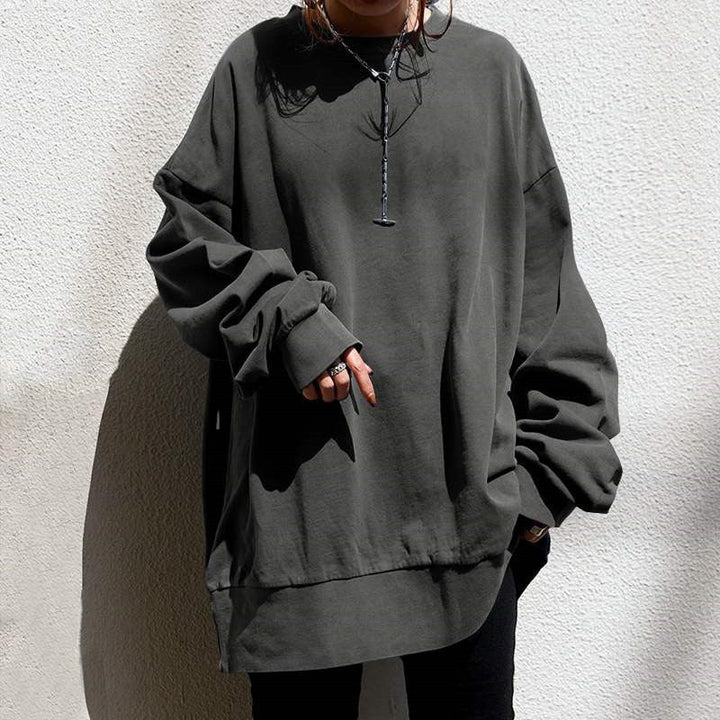 Pull à col ras du cou pour femmes - Elviane