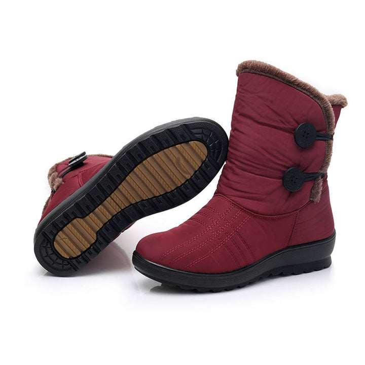 Bottines d'hiver à effet matelassé pour femmes - Raelyn