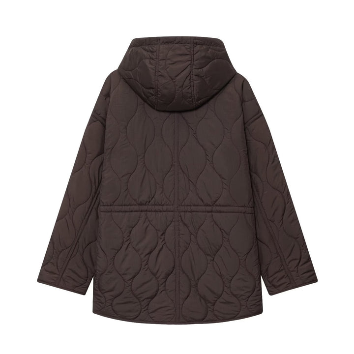 Manteau matelassé pour femmes avec fermeture fonctionnelle sur le devant - Bonny