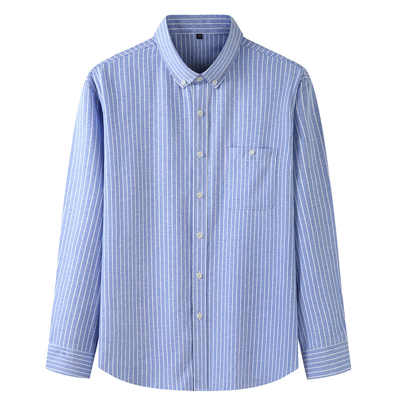 Chemise rayée à manches longues pour homme - Darel