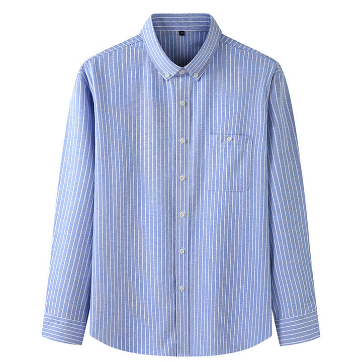 Chemise rayée à manches longues pour homme - Darel