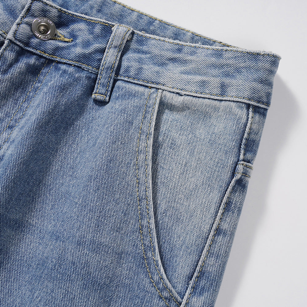 Jean cargo droit pour hommes - Falko