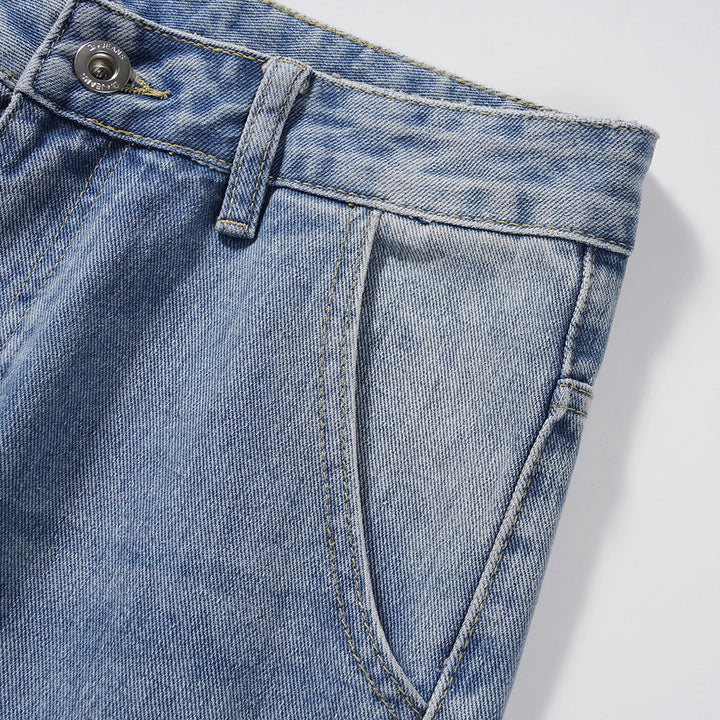 Jean cargo droit pour hommes - Falko