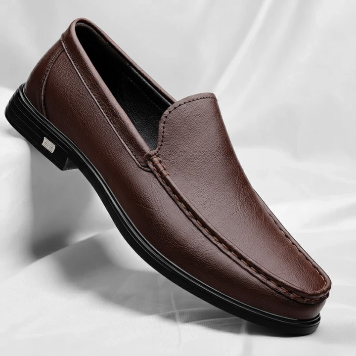 Chaussures mocassins homme formelles finition lisse - Luca