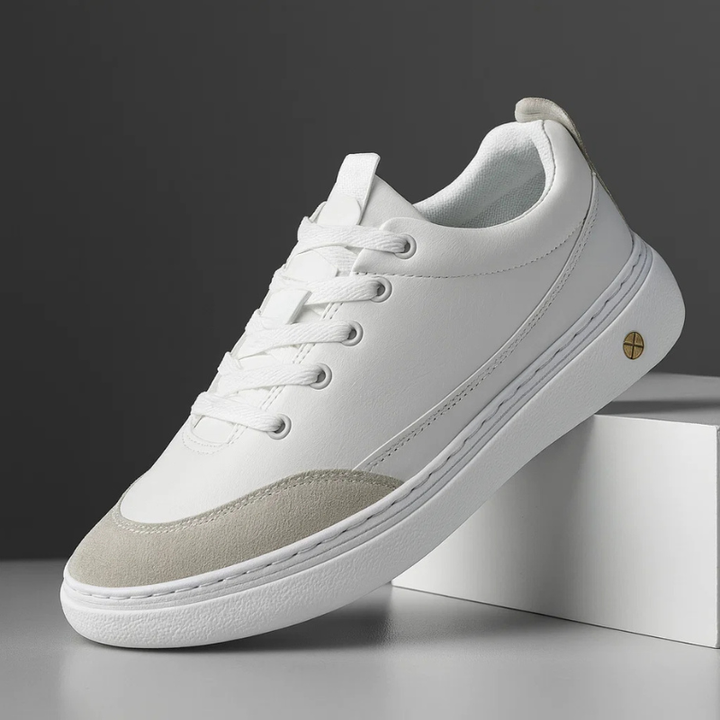 Baskets casual en cuir pour hommes - Deker