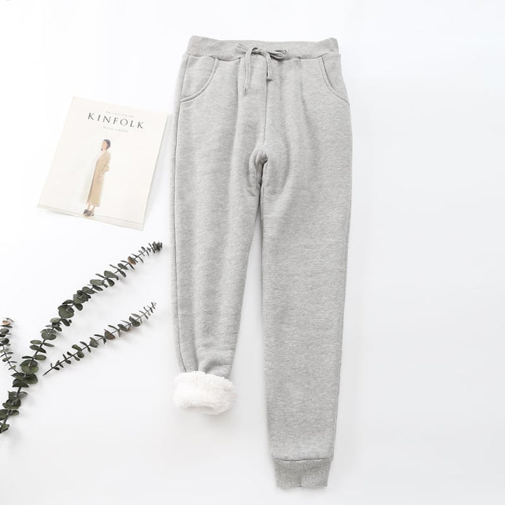 Pantalon femme effet polaire intérieur - Velya