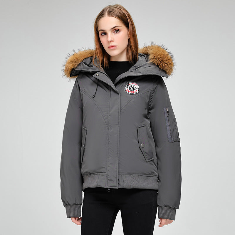Veste courte d'hiver matelassée pour femme - Lysanne